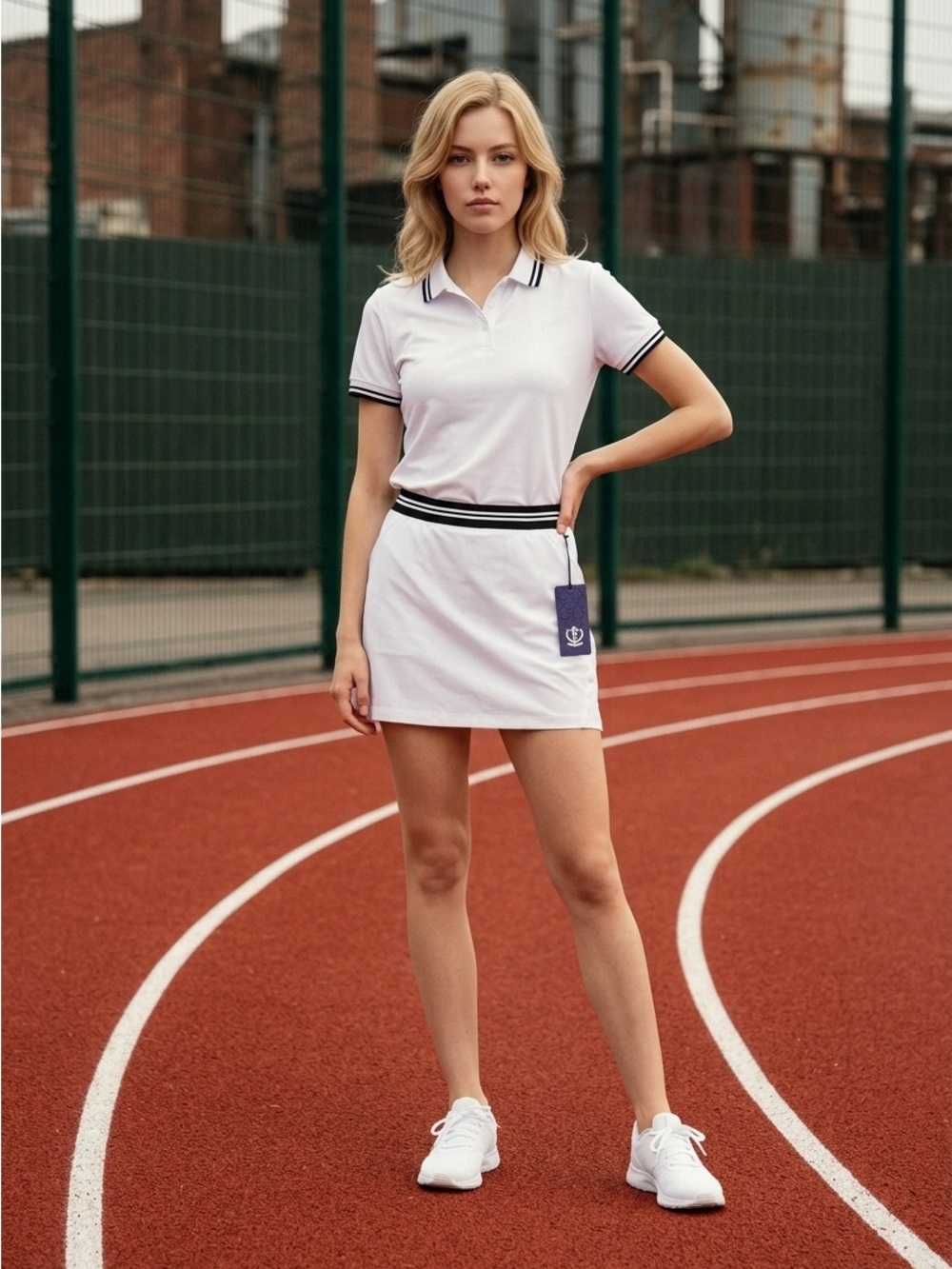 Tee Time Women’s Size Small White Skorts Golf Tennis Elastic Waist Pull On
